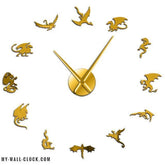 Clock Stickers Dragons My Wall Clock
